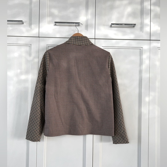 Zara military style jacket with asymmetric shoulder button closure - Picture 6 of 8